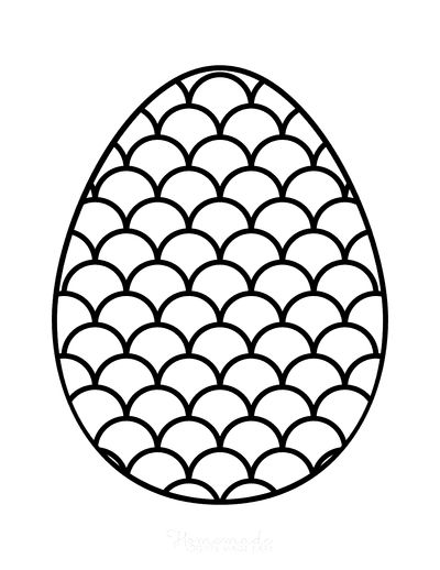 Easter Egg Designs Patterns, Bugs Sketch, Easter Egg Drawing, Easter Coloring Pictures, Easter Egg Pictures, Egg Coloring Pages, Velika Noč, Easter Egg Template, Easter Egg Coloring