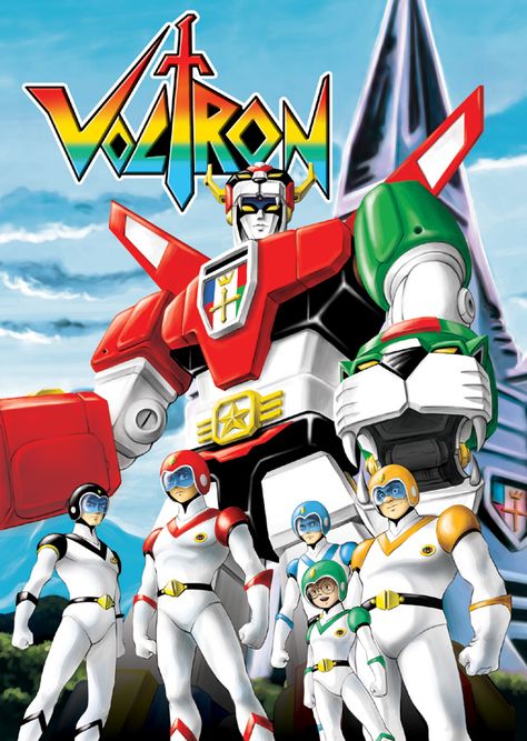 Voltron 1 by EnricoGalli@deviantART Voltron 1984, Voltron Poster, 80s Cartoon Characters, Voltron Force, 80 Cartoons, Old School Cartoons, Dvd Cover, Cartoon Artwork, 80s Cartoon