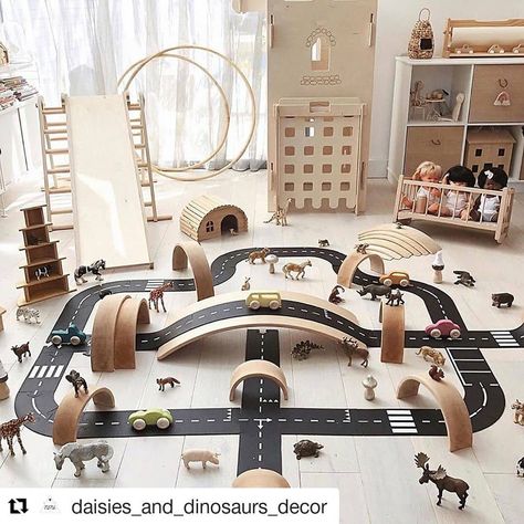 King Of The Road, Toy Road, Playroom Design, Baby Bedroom, Kids Room Design, Toddler Room, Playroom Decor, Kids Playroom, Kid Spaces