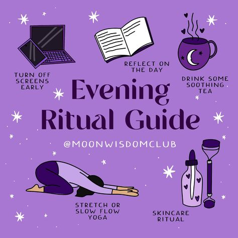 Moon Wisdom (@moonwisdomclub) • Instagram photos and videos Witchy Space, Evening Rituals, Witch Spell Book, Daily Rituals, Witchy Stuff, Spells Witchcraft, Self Care Activities, Spell Book, Self Care Routine