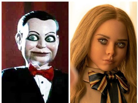 Megan Movie, Goosebumps Film, The Last Warrior, Scary Doll, Horror Villains, Bride Of Chucky, Lifelike Dolls, Scary Dolls, Horror Music