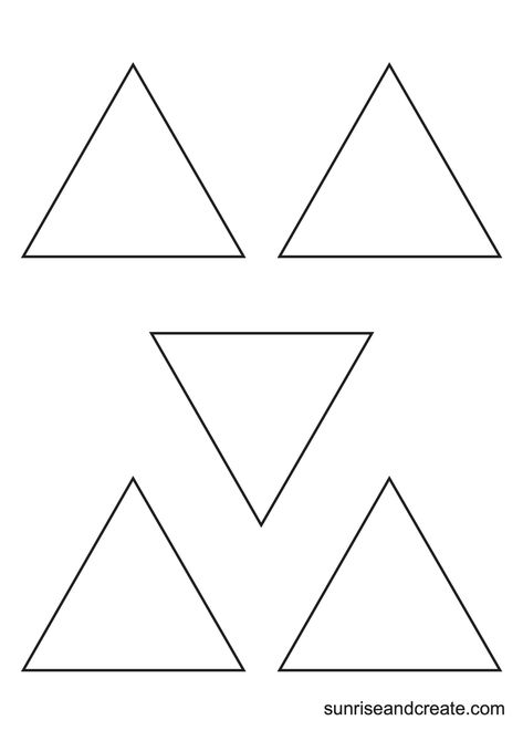 Triangle Template