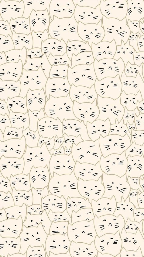 Cat Pattern Wallpaper, Iphone Wallpaper Texture, Tea Wallpaper, Iphone Wallpaper Photography, Cat Phone Wallpaper, Iphone Wallpaper Music, Wallpaper Wa, Jelly Wallpaper, Cute Mobile Wallpapers