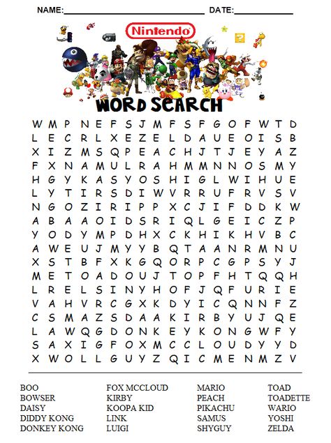 A collection of craft ideas, templates, and activity sheets for your personal use. Super Mario Word Search, Mario Word Search, Super Mario Activity Sheets, Mario Activity Sheets, Images Of Pokemon, Pokemon Word Search, Pokemon Word, Activity Template, Mario And Friends