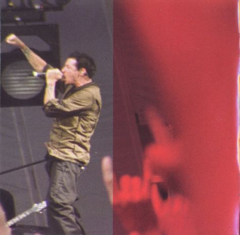 11. Linkin Park - "LIVE IN TEXAS"   (?/?/03   live album) (album booklet page 3) Chester Bennington Live, Linkin Park Chester, Chester Bennington, I Want Him, Linkin Park, Big Hugs, Chester, Madonna, Album Covers