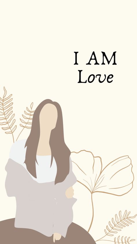 A beautiful wallpaper to inspire during your day. #wallpaper #Iam #love #manifest #Infinite #spiritual #longhair #brunette #sillouette Day Wallpaper, Beautiful Wallpaper, Love Wallpaper, Beautiful Wallpapers, Self Love, Spirituality, Long Hair Styles, Quick Saves