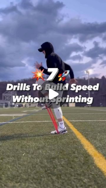 How To Get Faster, Running Drills, Speed Workout, Faster Runner, Baseball Drills, Tennis Drills, Get Faster, Speed Drills, Conditioning Workouts