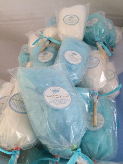 Cotton Candy Baby Shower Ideas, Dessert Table Ideas Baby Shower Boy, Comidas Para Baby Shower Ideas, Boy Baby Shower Desserts, Baby Shower Blue Theme, Baby Shower Treats Boy, Blue Candy Table, Blue Candy Bar, Candy Bar Baby Shower