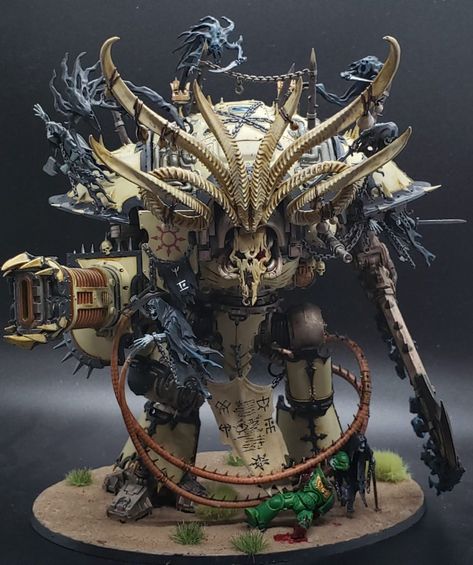 The Goonhammer Review: The 10th Edition Chaos Knights Index | Goonhammer Knight 40k, Knights 40k, Chaos Knight, Warhammer Figures, Warhammer Paint, Imperial Knight, Warhammer Models, Warhammer Art, Warhammer 40k Artwork