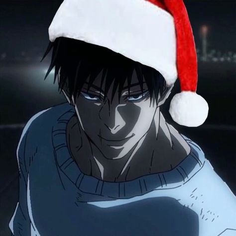 Toji Christmas Pfp, Anime Men Pfp, Toji Christmas, Toji Fushiguro Pfp, Tojo Fushiguro, Toji Pfp, Jjk Toji, Jujutsu Kaisen Toji, Arte Zombie