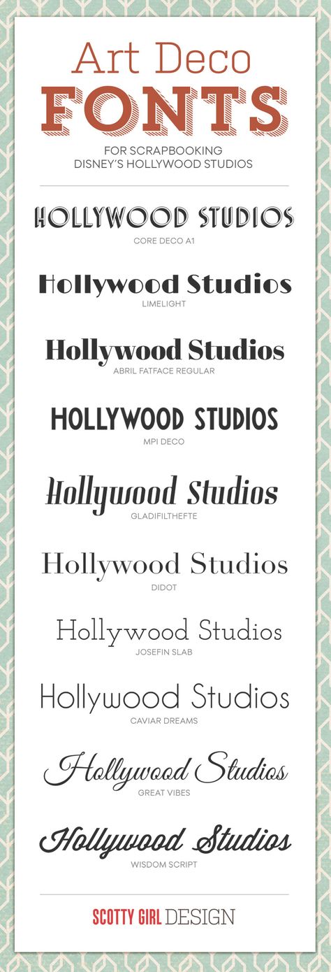 Fonts for Scrapbooking Disney's Hollywood Studios at scottygirldesign.com  ~~ {7 Free & 3 Pay fonts w/ easy download links}Chalkboard Sign Rentals in Charlotte, NC www.pinterest.com/chalkboardsign www.facebook.com/chalkboardsignrentalsincharlottenc Hollywood Typography, Cafe Blackboard, Hollywood Font, Hollywood Logo, Art Deco Fonts, Computer Font, Scrapbook Fonts, Fun Fonts, Disney's Hollywood Studios