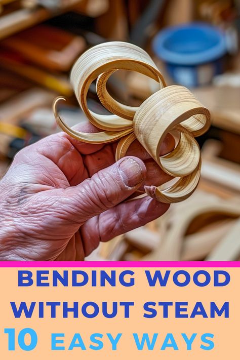 Woodworking Plans Bent Laminated Wood Projects, Bending Wood Projects, Steam Bent Wood Projects, Wood Steam Bending, Milled Wood Projects, Wood Bending Projects, Bent Wood Projects, Wooden Bowls Diy, Bending Wood