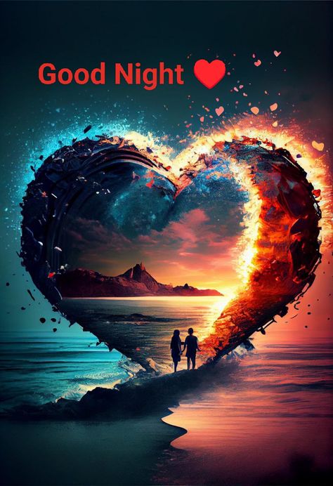 Kiss Good Night, Good Night Couple, शुभ रात्री, Good Night For Him, B Letter Images, I Miss You Wallpaper, Good Night Hindi, Night Love Quotes, Good Night Love Quotes