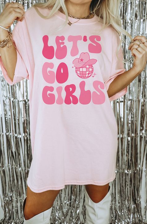 Lets Go Girls Shirt, Cowgirl Bachelorette Bridal Party Shirts, Nashville Birthday Girls Trip Western Shirts for Women Man I Feel Like I’m 30 Party, Birthday Barbie Shirt, 30th Nashville Birthday, 30th Birthday Cowgirl Western Theme, 30th Cowgirl Party, Man I Feel Like Im 30 Party, Nashville 30th Birthday Party Ideas, Man I Feel Like Im 30, Pink Disco Cowgirl Outfit