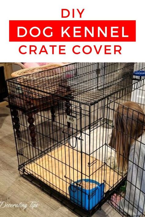 Diy Crate Cover, Diy Dog Crate Cover, Diy Pantry Shelves, Cold Frame Diy, Diy Dog Crate, Dog Kennel Cover, Homemade Air Freshener, Dog Crate Cover, Kennel Cover