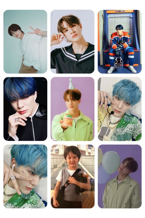 #nct#jeno Nct Printable Photocards, Nct Printable, Nct Template, Ateez Freebies, Foto Card, Pc Template, Nct Jeno, Photo Card Template, Ji Sung