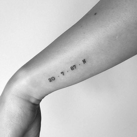 Stick And Poke Tattoos, Poker Tattoo, Coordinates Tattoo, Stick N Poke Tattoo, Delicate Tattoo, Cute Tiny Tattoos, Poke Tattoo, Diy Tattoo, Stick And Poke