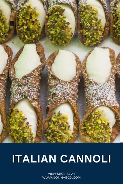 Authentic Italian Cannoli Recipe, Italian Cannoli Recipe, Cannoli Recipe Easy, Italian Cannoli, Cannoli Filling, Cannoli Recipe, Cannoli Cream, Italian Cookie Recipes, Italian Recipes Dessert