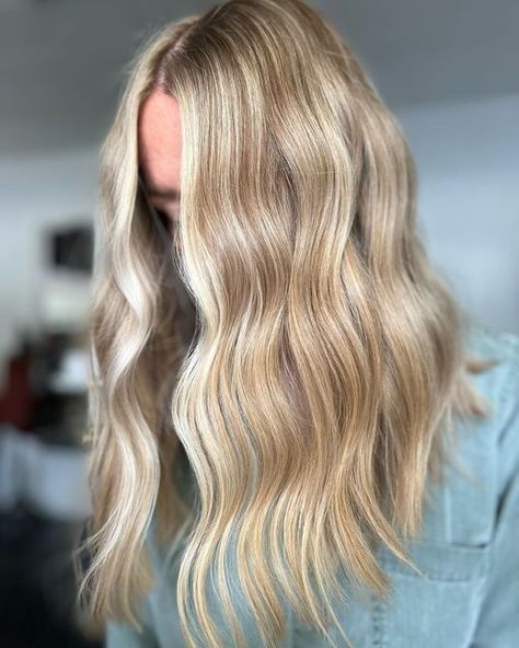 Partial Highlights Blonde, Low Maintenance Blonde, Shadow Root, Dimensional Color, Bright Blonde, Roots Hair, Modern Salon, Balayage Hair, Low Maintenance