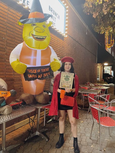 Shrek Costumes Women, Lord Farquaad Costume Diy, Lord Farquaad Costume Women, Cosplay Women Ideas, Farquaad Costume, Lord Farquaad Costume, Shrek Rave, Shrek Halloween, Shrek Party