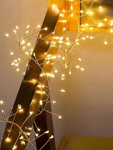 Wire Fairy Lights, Christmas Wedding Decorations, Diy String Lights, Colorful Lamps, Diy Christmas Garland, Copper Wire Lights, Battery String Lights, Cluster Lights, Indoor String Lights