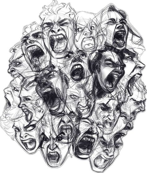 Many Faces, A Drawing, To Draw, Deviantart