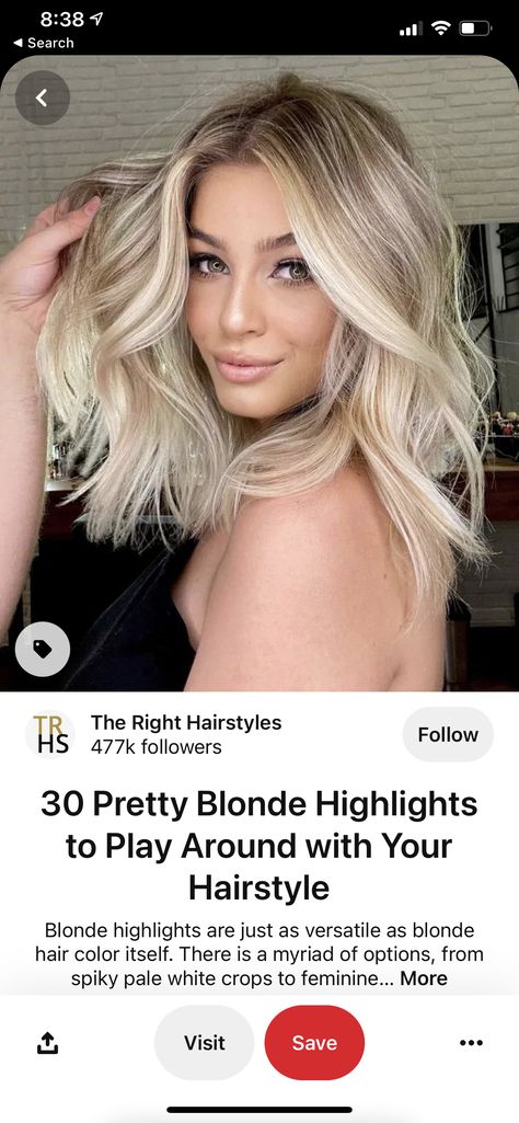 Medium Roots Blonde Hair Balayage, Blond Hair Root Shadow, Blind Hair Color Ideas, Medium Length Blonde Balayage Dark Roots, Mid Length Hair Blonde Shadow Root, Blonde Hair Root Shadow, Blonde Hair With A Root Tap, 2023 Blonde, Blonde Highlights Medium Length Hair