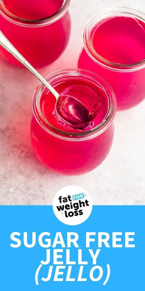 This sugar free jelly recipe is 5 minute keto dessert and contains keto electrolyte powder and gelatin, just like a keto electrolyte drink #sugarfree #jelly #ketodessert Keto Jelly Recipes, Keto Electrolyte Drink, Sugar Free Jelly, Carb Quick, Keto Electrolytes, Jello Recipe, Electrolyte Powder, Best Keto Meals, Sugar Free Jello