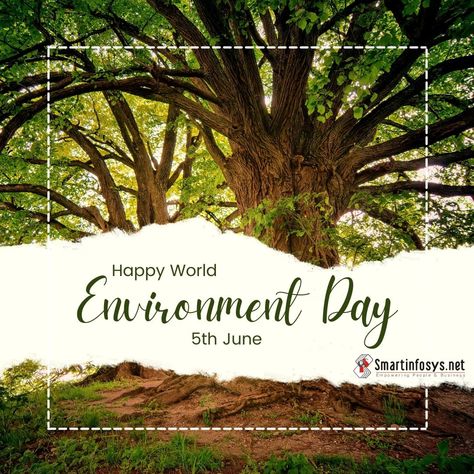 World Environment Day 2023 #WorldEnvironmentDay #OnlyOneEarth #smartinfosys Happy Environment Day, Happy World Environment Day, Happy Environment, Full Stack Development, Modern Statue, Save Environment, Protect Nature, Eco Warrior, World Days