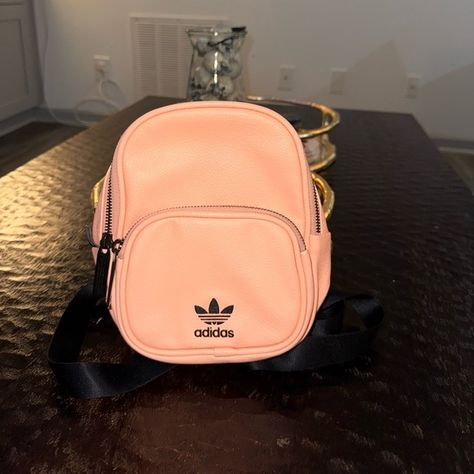 Pink Adidas Mini Backpack Adidas Mini Backpack, Pink Adidas, Mini Backpack, Backpacks, Adidas, Handbags, Pink, Closet