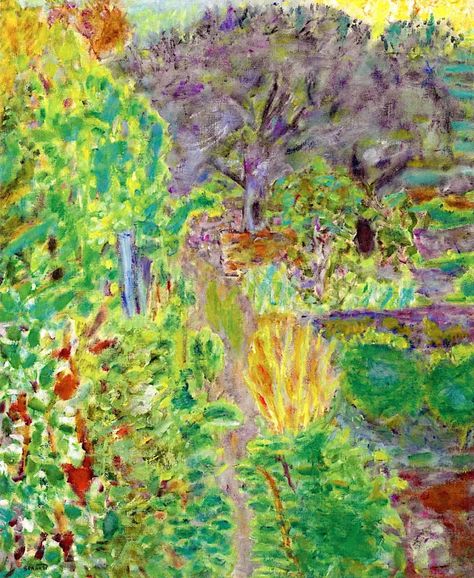 Pierre Bonnard: At home with Marthe, 1937-1943 – The Eclectic Light Company Photo Garden, Pierre Bonnard, Willem De Kooning, Post Impressionism, Impressionism Art, Garden Painting, Indian Paintings, Post Impressionists, Henri Matisse