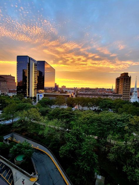 Sunset in Newark NJ Newark Nj, New Jersey, Country Roads, Road