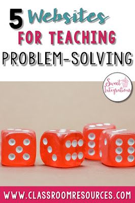 In this post, I've provided different websites that teach problem-solving and higher level thinking skills. Students will love these games. Grade 6 Math, Math Apps, Social Innovation, Math Blocks, Higher Level Thinking, Upper Elementary Math, Math Problem Solving, Math Words, Math Workshop