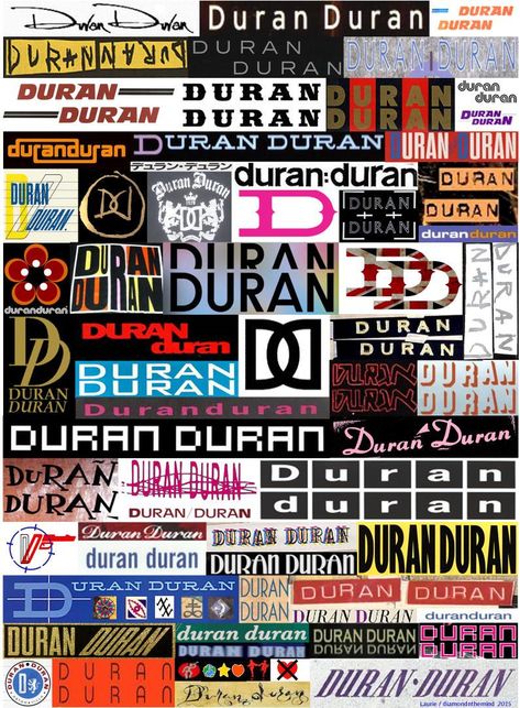 Logo Collage, Dd Logo, Simon Lebon, Nick Rhodes, Finding Treasure, Simon Le Bon, Fab Five, The Hollywood Bowl, Jr High