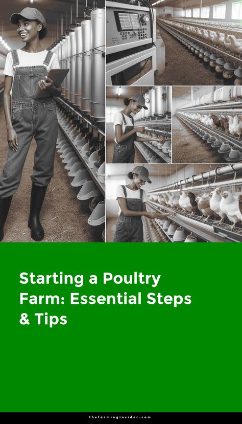 Poultry farming is an industry that involves raising domesticated birds, such as chickens, ducks, and turkeys, for their meat, eggs, or feathers. 



It is a profitable venture that requires proper planning and execution.



Importance of proper planning



Proper planning is crucial in starting a poultry farm as it helps determine the feasibility and profitability of the business. 



It involves conducting market research, identifying target customers, and studying the competition.



Essential steps for starting a poultry farm



When starting a poultry farm, there are several essential steps to follow. 



Firstly, you need to choose the type of poultry you want to raise and the purpose of the farm – whether for meat production, egg production, or . . . Poultry Farming Business Plan, Poultry Farm Buildings, Poultry Farm Design, Farm Facts, Poultry Business, Poultry Breeds, Turkey Bird, Poultry Farming, Poultry House