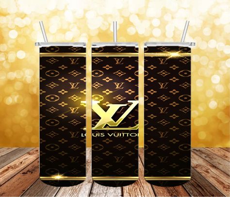 Louis Vuitton Tumbler, Tumbler Decal, Store Coupons, Tumbler Png, Download File, Tumbler Designs, Adhesive Vinyl, Vector File, Tumbler Wrap