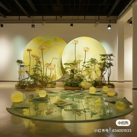 Whimsical Art Installation, Exhibit Display Design, Garden Stage Design, Flower Set Design, Botanical Museum, Nature Exhibition, Photo Studios, Wedding Installations, Forest Installation