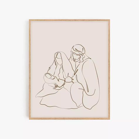 Christian Line Art Drawings, Nativity Line Art, Nativity Scene Art, Jesus Line Art, Christmas Line Art, Christian Line Art, Nativity Christmas Cards, Christmas Digital Art, Nativity Art