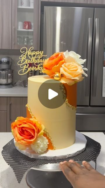 Deola’s Delights | Custom Wedding & Celebration Cakes on Instagram: "One word for this orange beauty? 🧡🧡🧡" Orange Cake Decoration, Beauty Cakes, Beginners Eye Makeup, Orange Cake, February 13, Wedding Celebration, Cake Decorating Techniques, One Word, Cake Inspiration