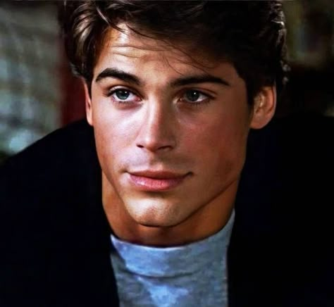 Rob Lowe 80s, Robert Lowe, Young Rob Lowe, Outsiders Sodapop, The Outsiders Sodapop, 80s Guys, Sodapop Curtis, 80s Actors, The Outsiders Cast