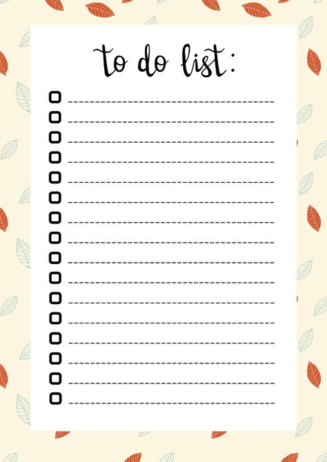 Hand writing To do list, check boxes - Illustrations - 1 Writing To Do List, Doodle Frame, Diy Back To School, Get Organised, Check Box, Hand Writing, Hand Pictures, Easy Learning, Red Leaves