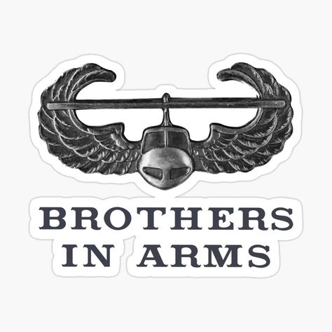 Brothers In Arms, Sticker Design, My Art, Awesome Products, Vinyl Sticker, Vinyl, For Sale, Art, Sticker Designs