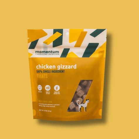 Momentum Carnivore Nutrition: Premium Freeze-Dried Raw Pet Treats Chicken Gizzards, Raw Pet Food, Health And Happiness, Freeze Dried, Pet Treats, Dog And Cat, Freeze Drying, Pet Food, Pet Health