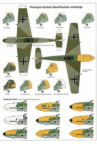 (For Aero Modelers) Messerschmitt Bf 109 E Camouflage and Markings 1940 (24) Messerschmitt Bf 109 Luftwaffe, Ww2 Fighter Planes, Me 109, Luftwaffe Planes, Wwii Airplane, Messerschmitt Bf 109, Bf 109, Wwii Fighters, Aircraft Painting