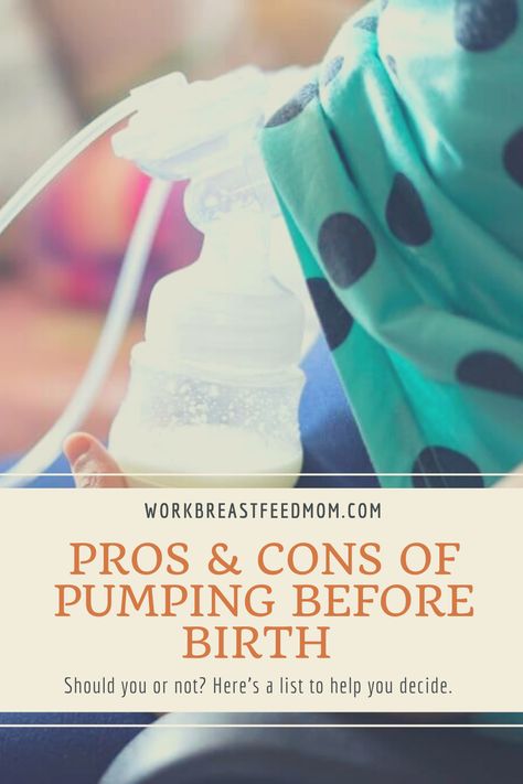 A detailed list of the pros and cons of pumping before birth. Can you start pumping breast milk before birth? Info to help you decide. #baby #breastfeeding #pumping #breastmilk When To Start Pumping, Exclusively Pumping Schedule, Pregnancy Prep, Blocked Milk Duct, Pumping Milk, Storing Breastmilk, Third Trimester Pregnancy, Boost Milk Supply, Pumping Schedule