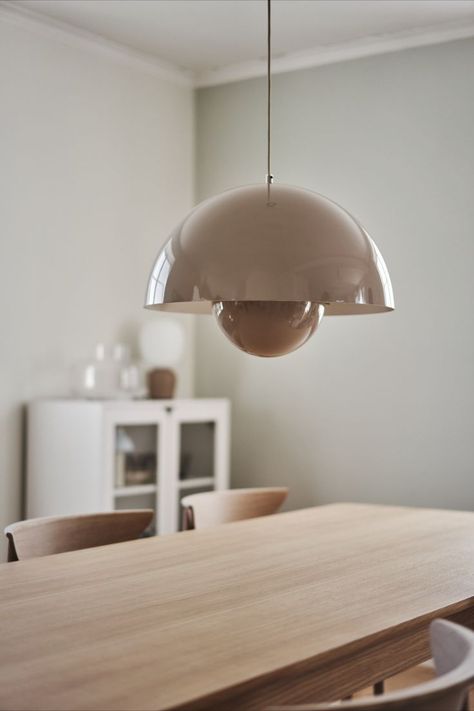 Mushroom Lamp Aesthetic, Lamp Aesthetic, Mushroom Lamps, Hanging Lamp Design, Scandinavian Lamps, Ceiling Lamps Living Room, Danish Interior, Mushroom Table Lamp, Trendy Interiors