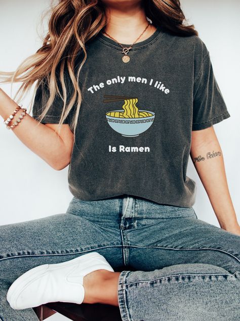 Excited to share this item from my #etsy shop: Ramen Noodle Shirt, Women's Noodle Shirt, Japanese noodle shirt, funny ramen shirt, feminist shirt, gift for friend Ramen Shirt, Dark Academia Shirt, Tennis Mom, Tennis Shirt, Tennis Team, Bookish Merch, Reading Shirts, Tennis Shirts, Comfort Colors Shirt