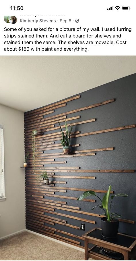 Deco Tv, Wood Wall Design, Small Deck Decorating Ideas, Aesthetic Living Room, Art Deco Decor, Home Decor Ideas Living Room, Deck Decorating Ideas On A Budget, Home Decoration Ideas, Wall Decor Design