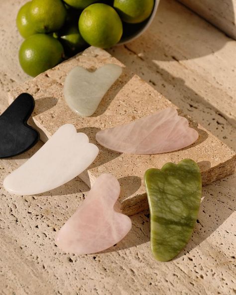 FLAWLESS BEAUTY on Instagram: “Which one is your favourite? My favourite is the Flawless Beauty rose quartz wing gua sha!! Head over to the link in our bio💗 #obsessed…”