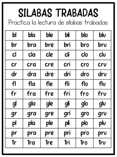 1st Grade Reading Worksheets, Spanish Learning Activities, Intervention Classroom, Teaching Lessons, School Printables, Abc 123, School Worksheets, Reading Worksheets, Spanish Teacher